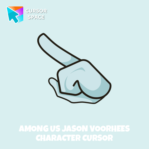 Among Us Jason Voorhees Character cursor